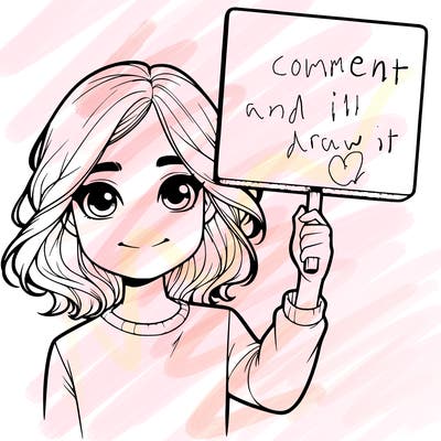 realistic girl holding up a sign