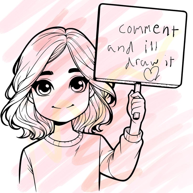 realistic girl holding up a sign