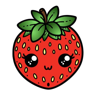 cute strawberry