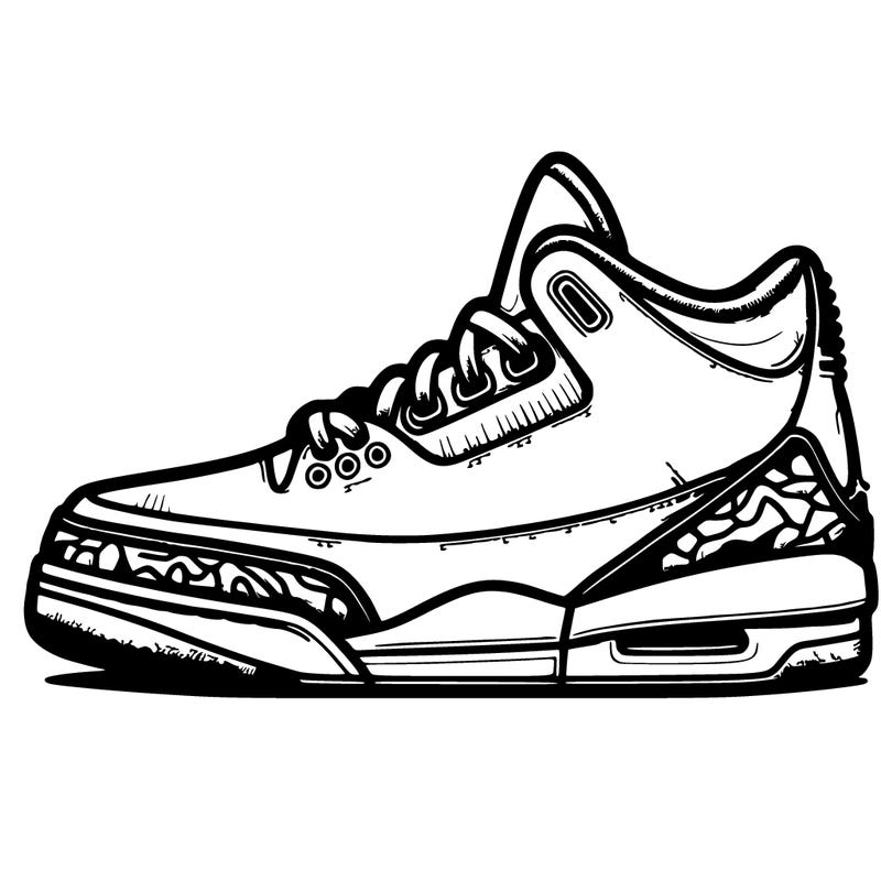 jordan threes shoe