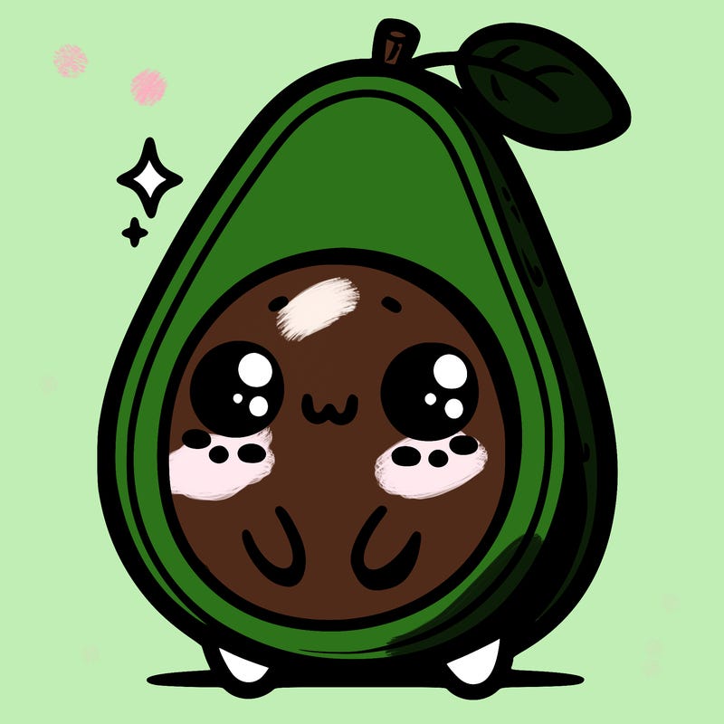 cute avocado