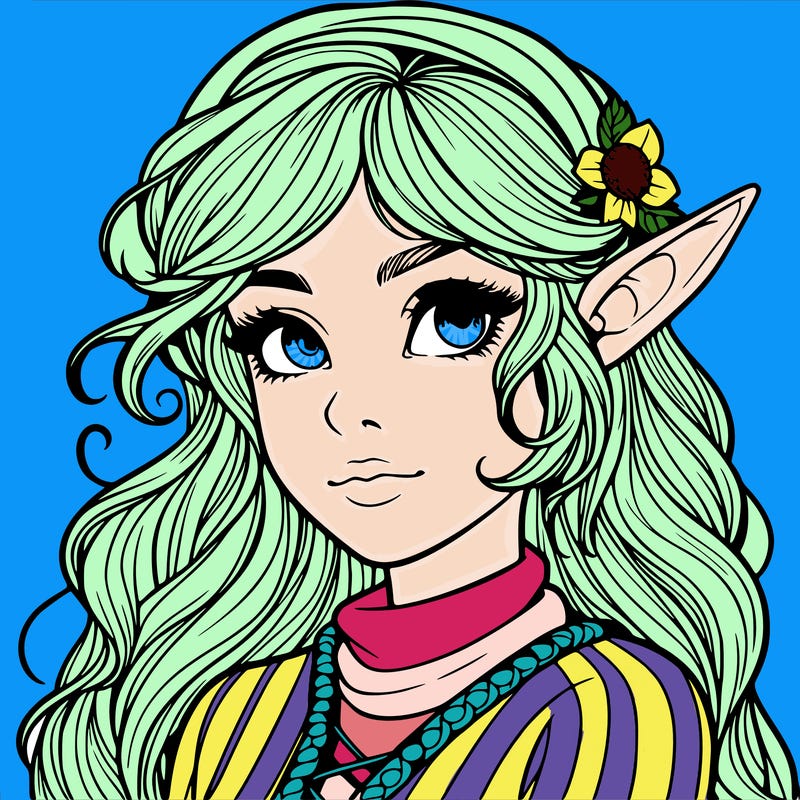 realistic elf girl