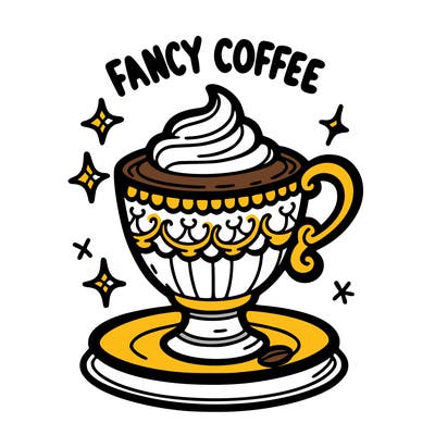 fancy coffee