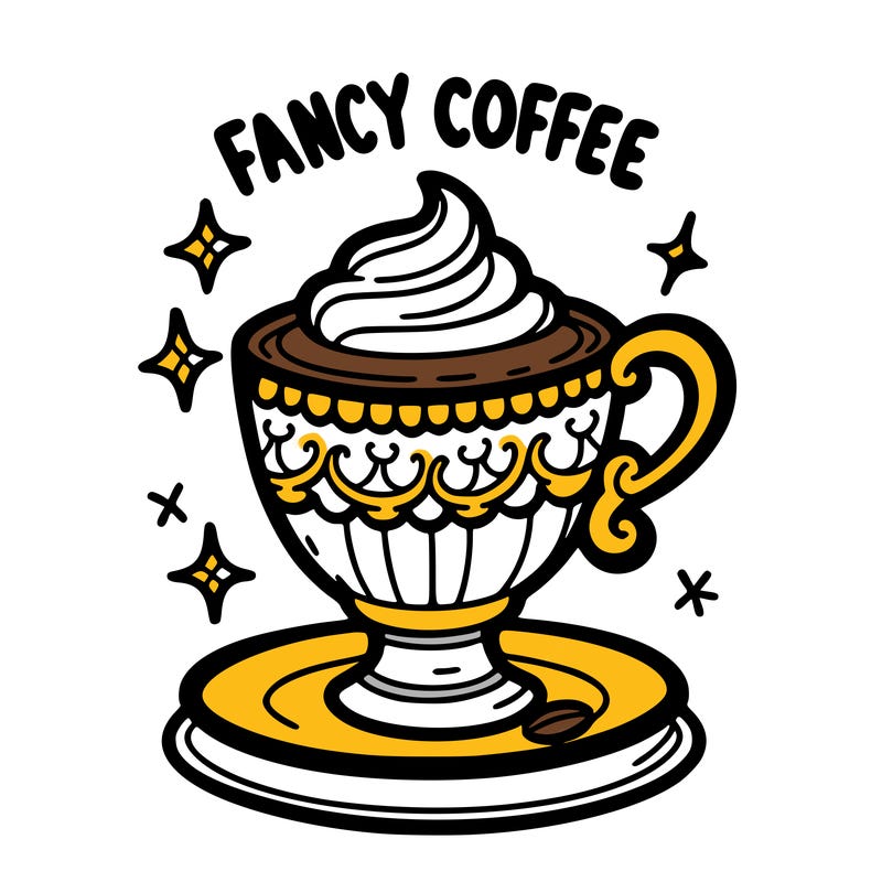 fancy coffee