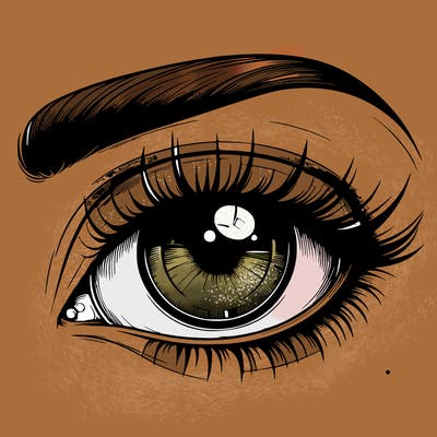 realistic eye