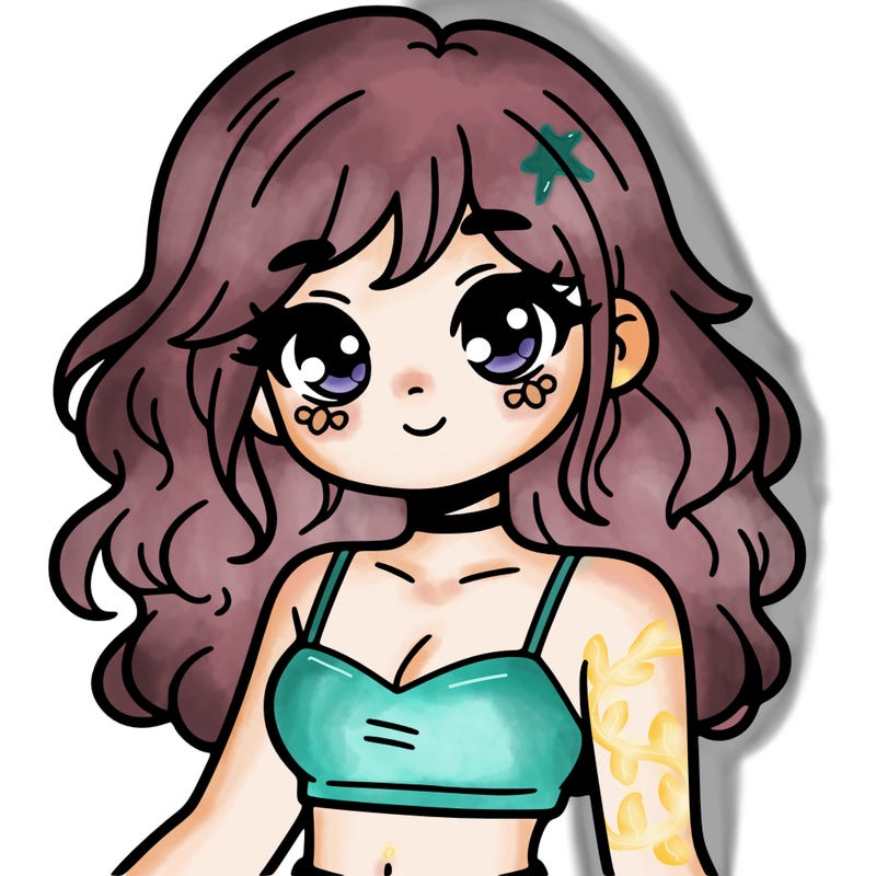 girl in a cute crop top