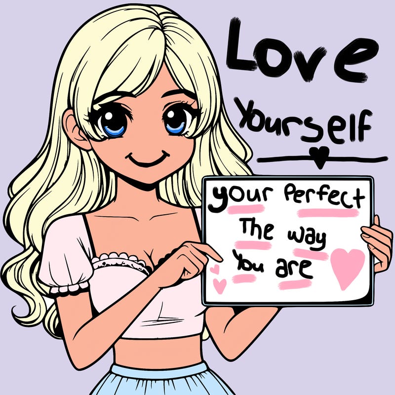 realistic pretty girl holding blank sign