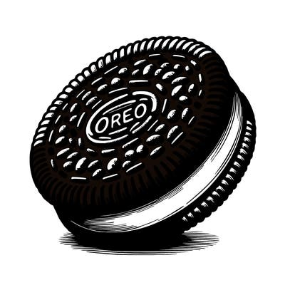 realistic oreo