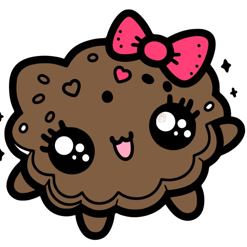 cute kawaii cookie