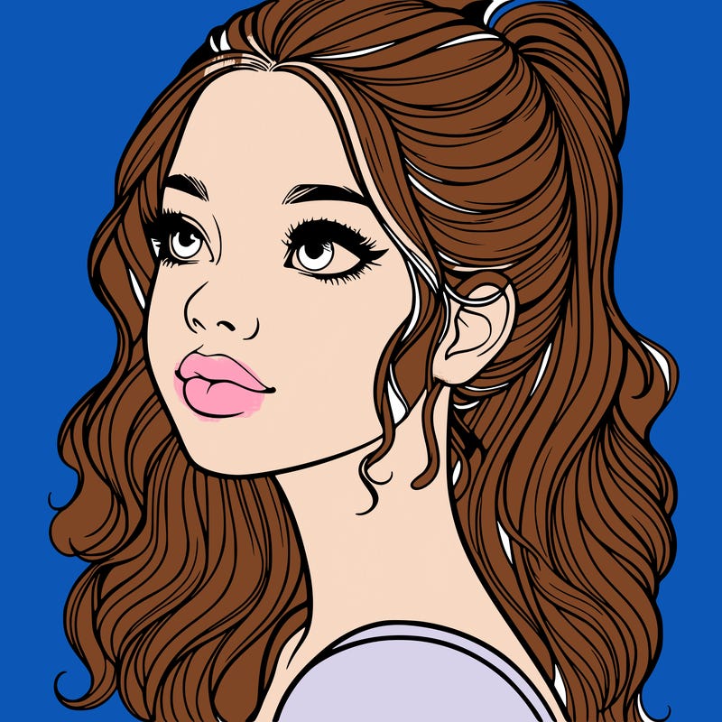 beautiful realistic girl