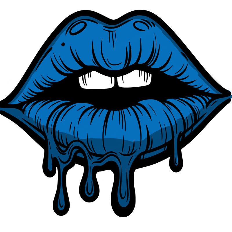 lips that look realistic and drip