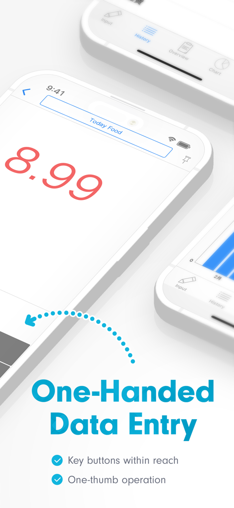 Easy Budget Money Tracker Zeny - Interface do rastreador de orçamento Zeny demonstrando entrada de dados com uma só mão para registro rápido de despesas