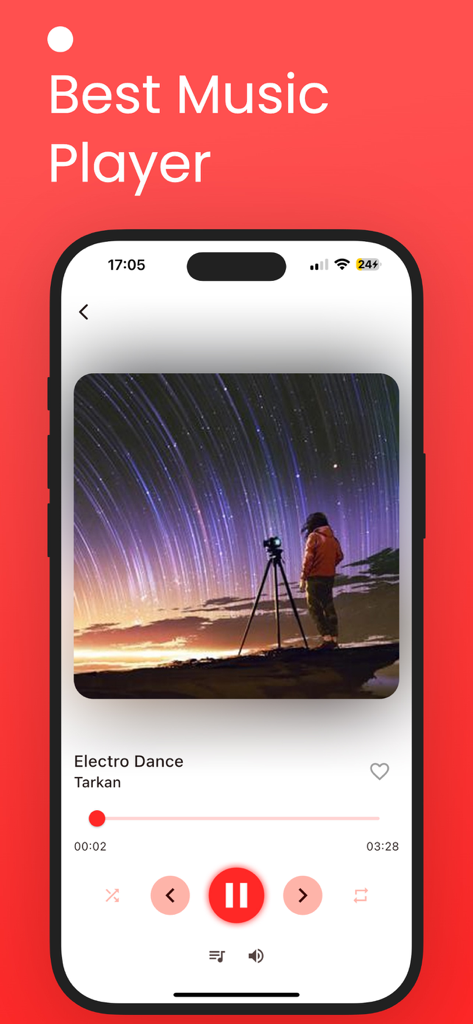 Singfy Music - Music Player - Singfy Music Player app interface showing song playback with album art and music controls
