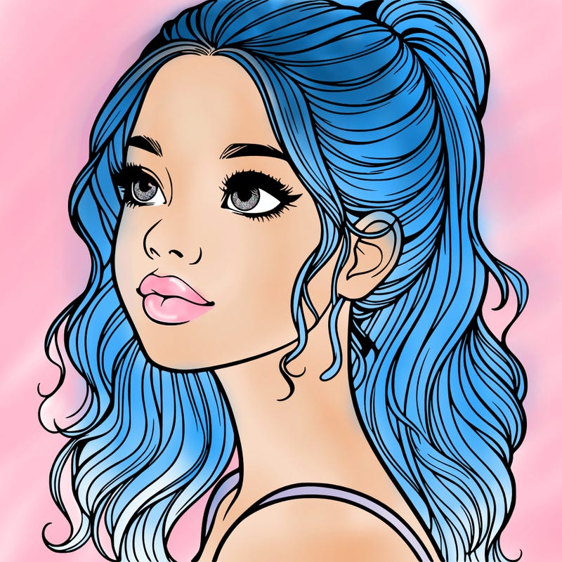 beautiful realistic girl