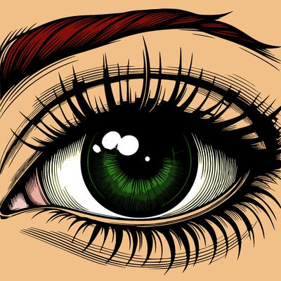 realistic eye