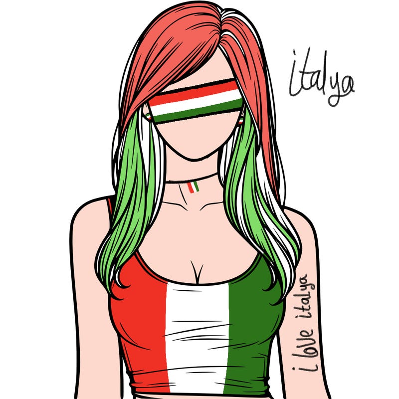 girl in tanktop realistic