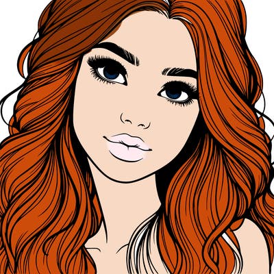 beautiful realistic girl