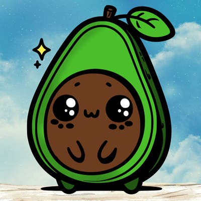 cute avocado