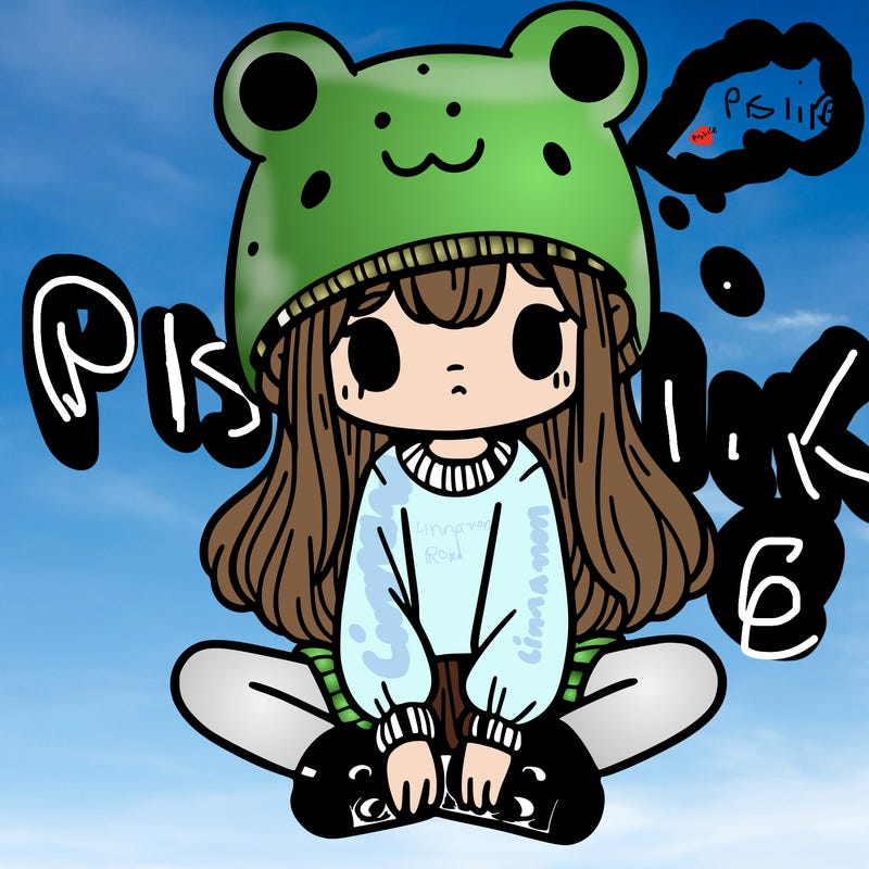 a girl wearing a frog hat and some frog socks