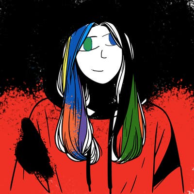 female hoodie.