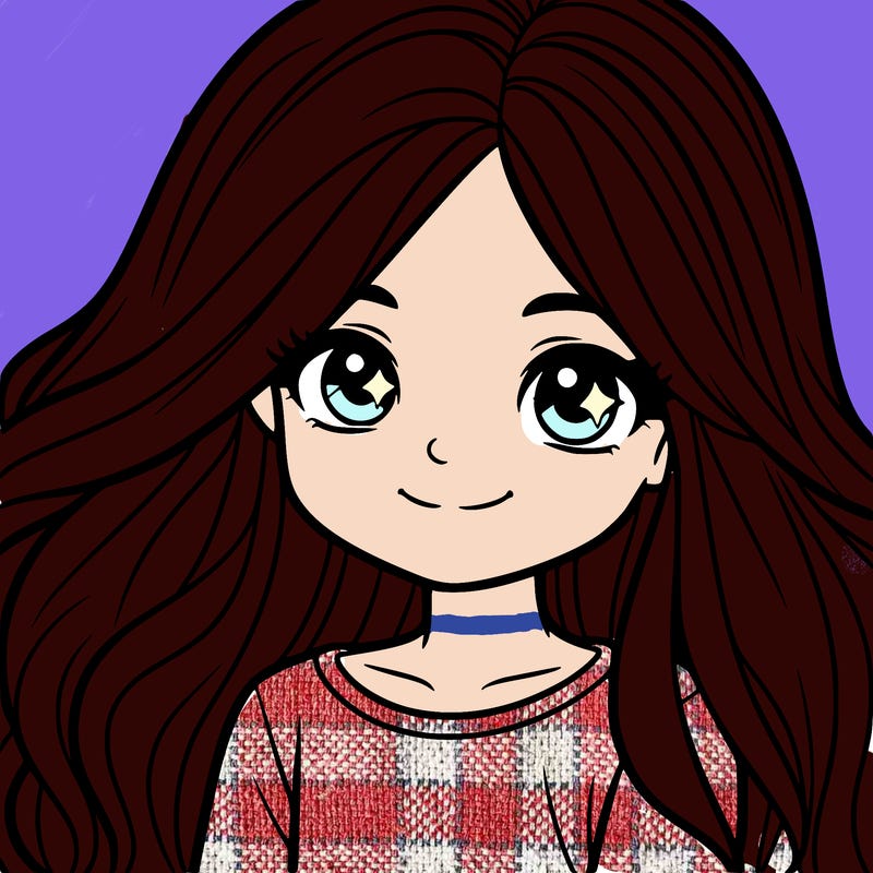 a 12 year old girl with long hair