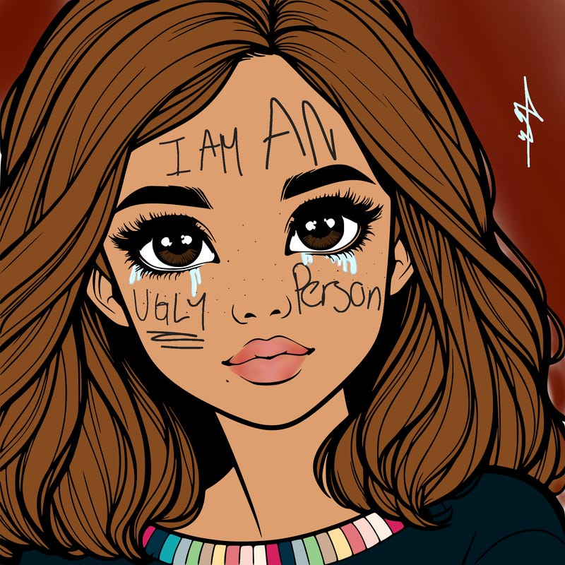 realistic girl whith cute eyes