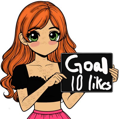 realistic pretty girl holding blank sign