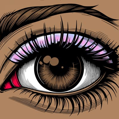realistic eye