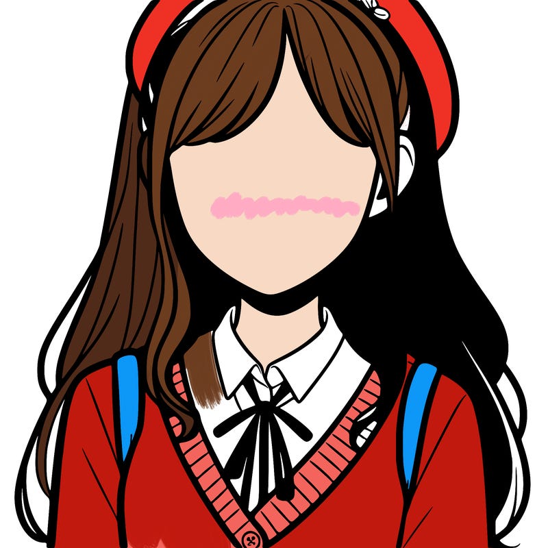 faceless preppy girl