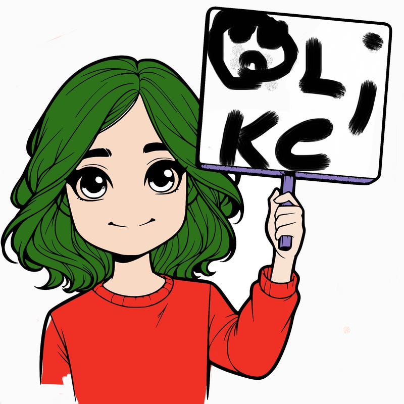 realistic girl holding up a sign