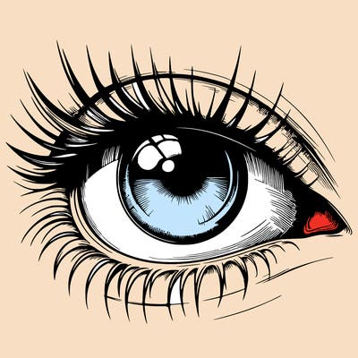 realistic eye