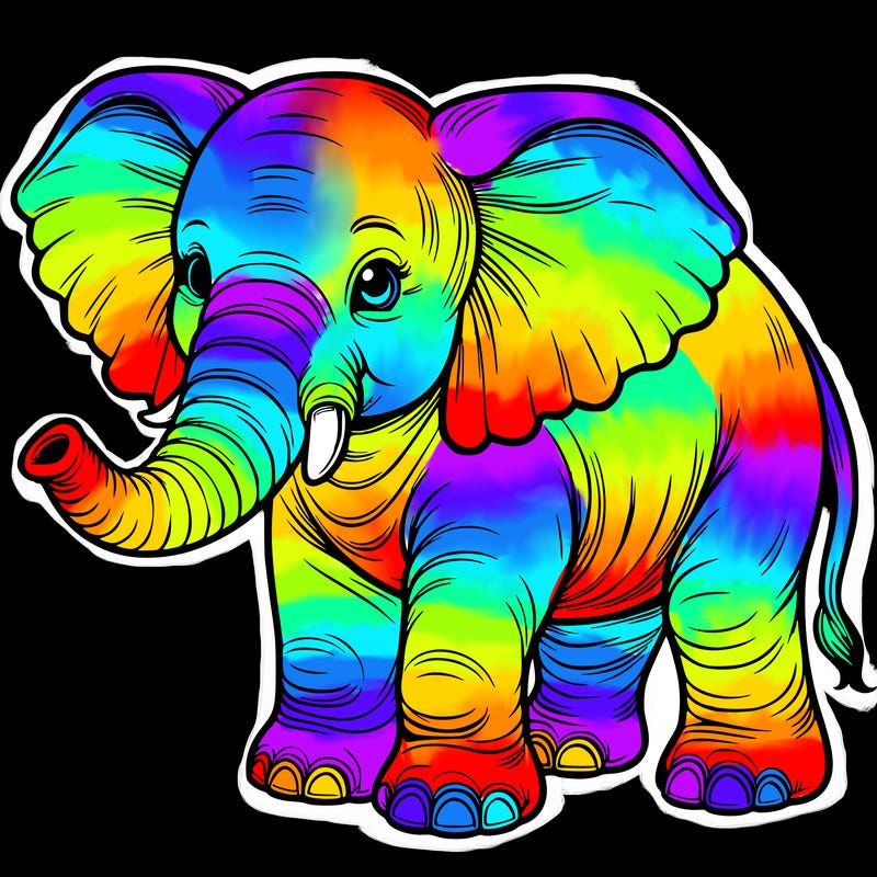 realistic elephant