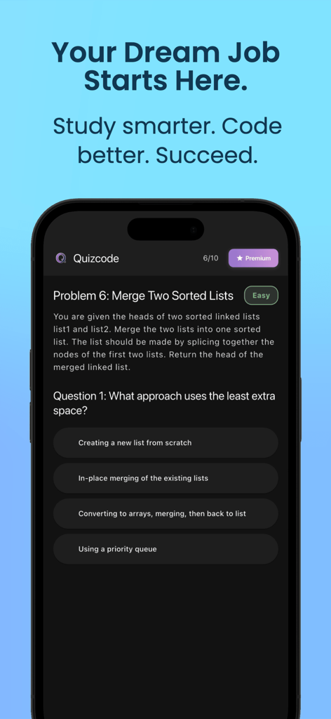 Quizcode | Master Coding Interviews & LeetCode Challenges