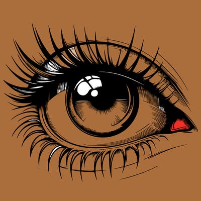 realistic eye