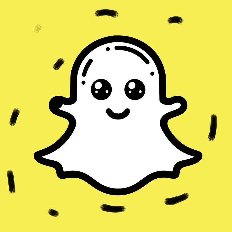 regular snapchat logo