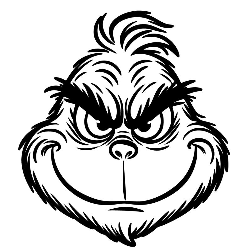 grinch face