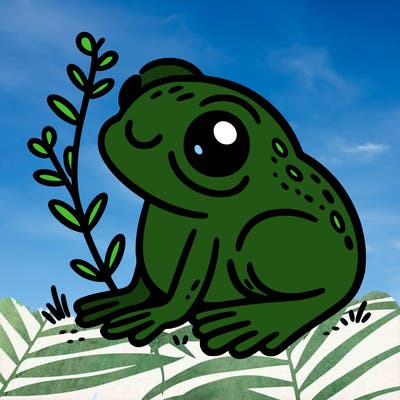 cute frog