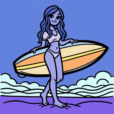 surfer girl