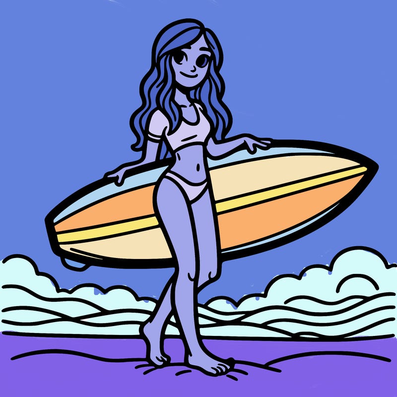 surfer girl