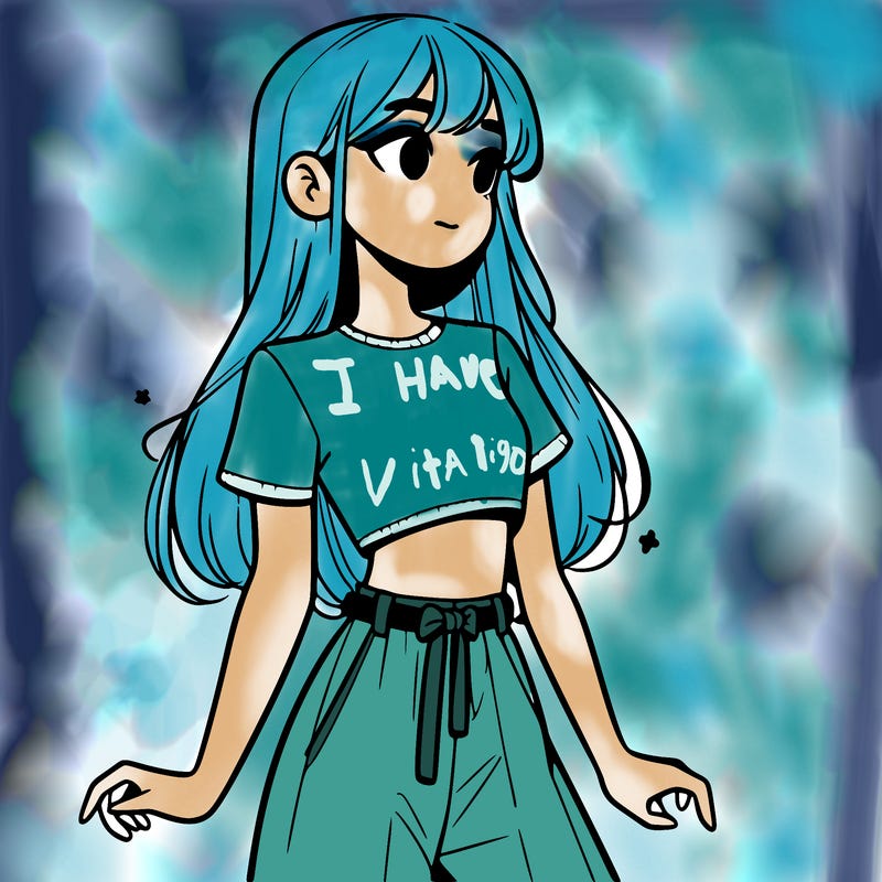 girl in a cute crop top