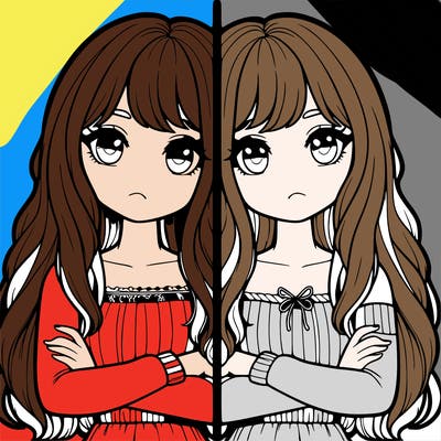 realistic girls split