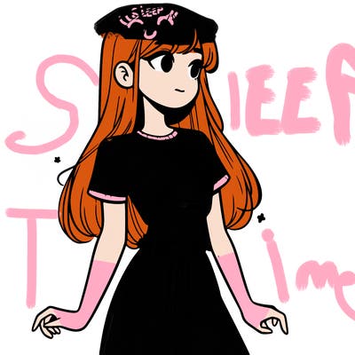 girl in a cute crop top