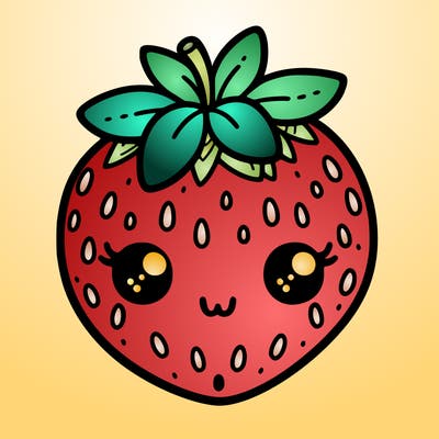 cute strawberry
