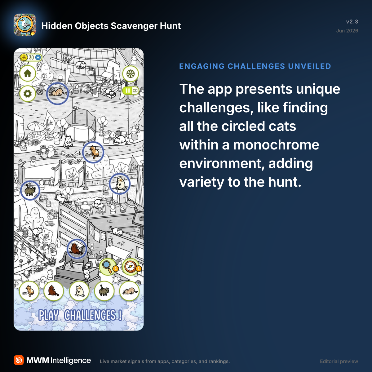Hidden Objects Scavenger Hunt - Games App | MWM