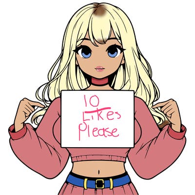 girl holding a blank sign in a long sleeve crop top