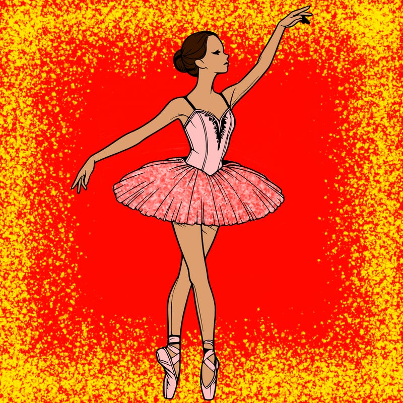 realistic ballerina