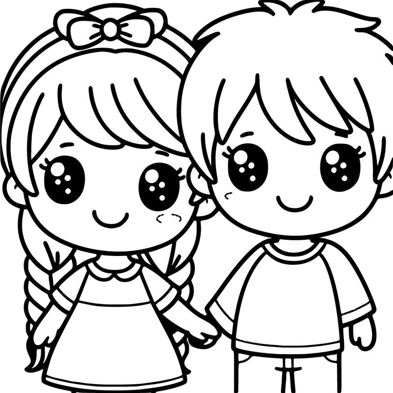 girl and boy but friend