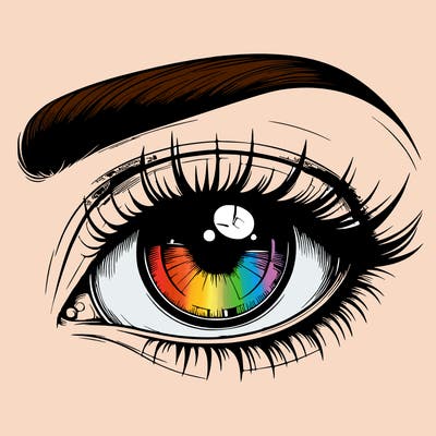 realistic eye