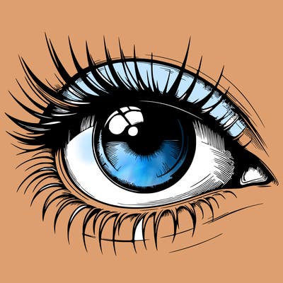 realistic eye
