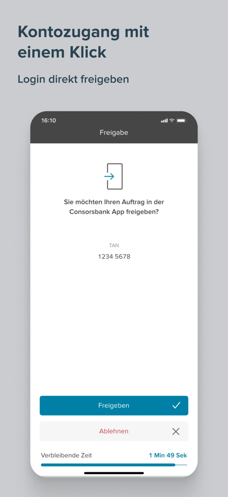 Consorsbank SecurePlus - Finance App | MWM
